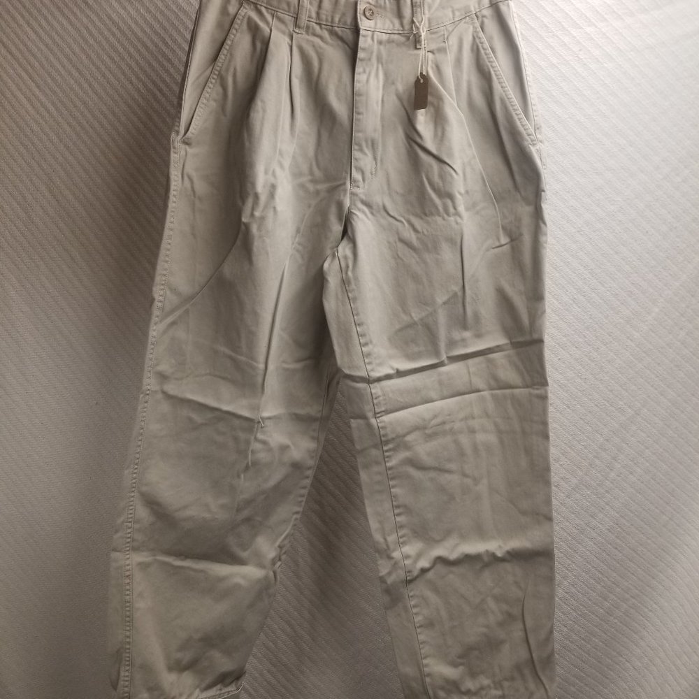 1023 - Route 66 33W 30L Pleated Front Slacks